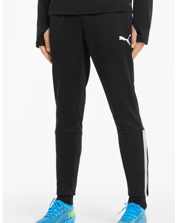 Pantaloni pentru fotbal teamLIGA, Alb/Negru