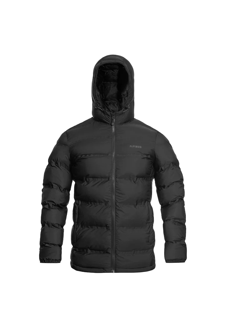 Geaca matlasata,  Felskinn II, Sintetic, rezistenta la apa, Negru, Negru