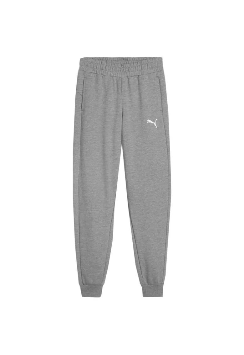 Pantaloni sport copii  Team Goal Jr 658601, Bumbac, gri/argintiu