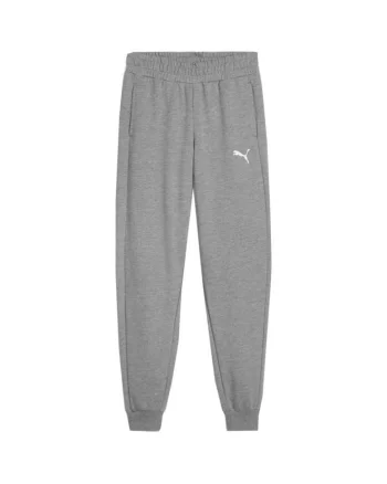 Pantaloni sport copii  Team Goal Jr 658601, Bumbac, gri/argintiu