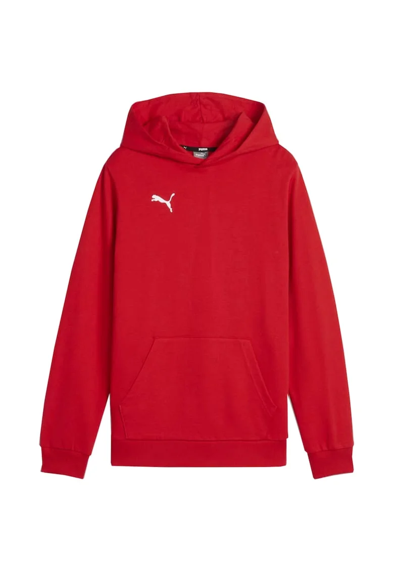 Hanorac sport copii, Puma, Team Goal Casuals, rosu, bumbac