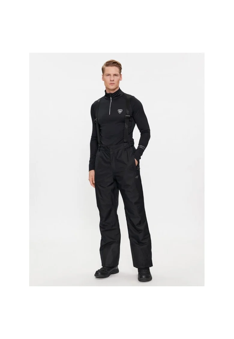 Pantaloni sport barbati,  76037, Poliester, Negru