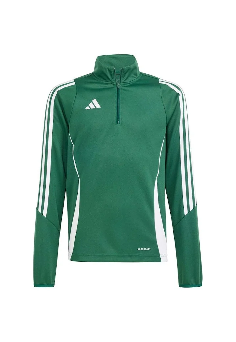 Hanorac sport copii  tiro 24 jr, poliester, verde