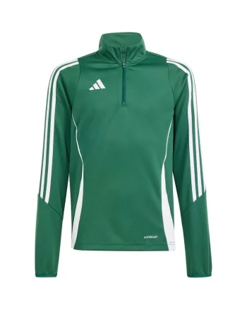 Hanorac sport copii  tiro 24 jr, poliester, verde