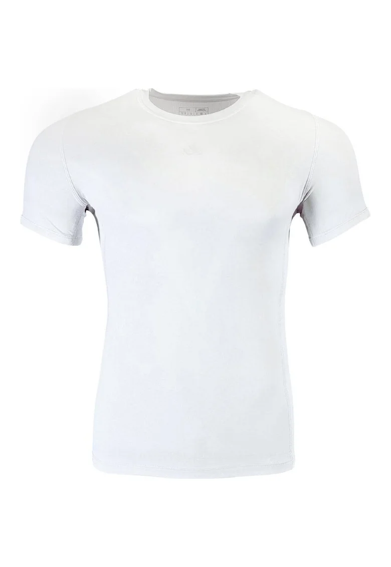 Tricou sport barbati  poliester, alb,