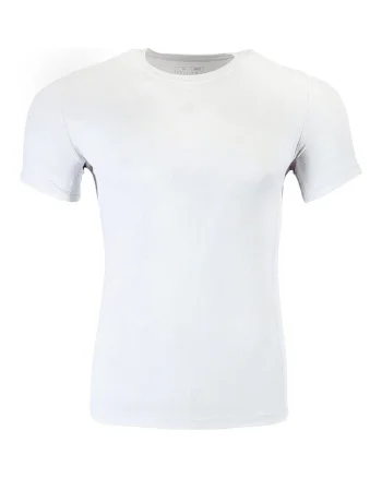 Tricou sport barbati  poliester, alb,