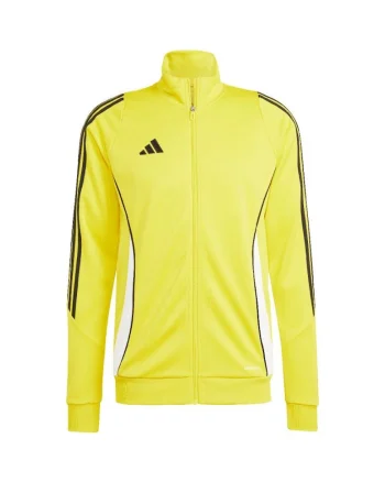 Hanorac sport barbati,  tiro 24, poliester, galben
