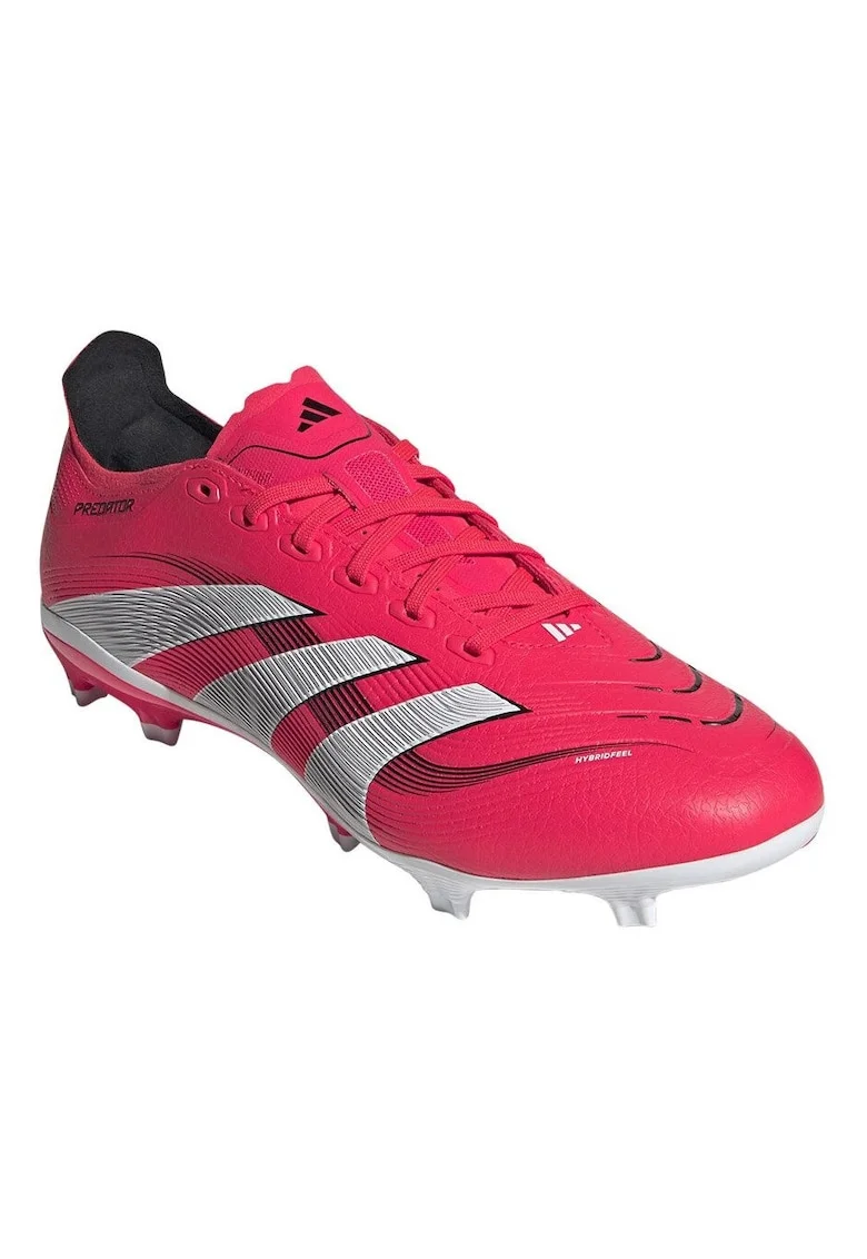 Pantofi sport barbati  Predator League, pentru fotbal, roz, sintetic, cu sireturi