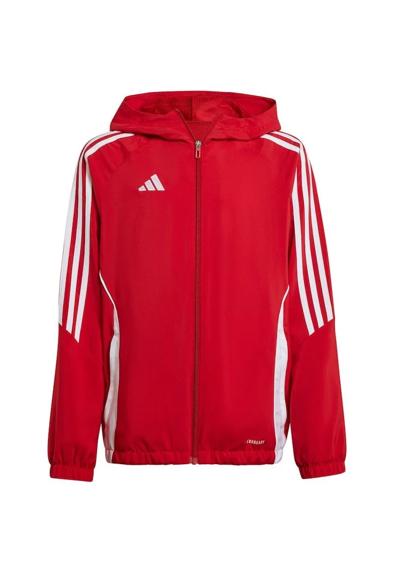 Jacheta sport copii  tiro 24 jr, Poliester, Rosu