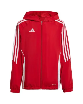 Jacheta sport copii  tiro 24 jr, Poliester, Rosu