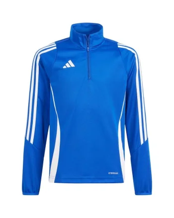 Hanorac sport copii  tiro jr, poliester, albastru
