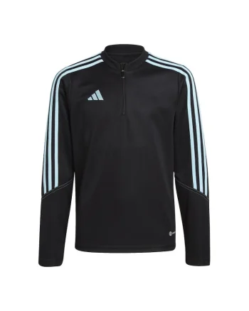 Hanorac sport copii  tiro 23, Poliester, Negru