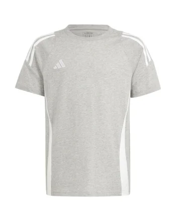 Tricou sport copii  tiro 24 jr, bumbac, gri