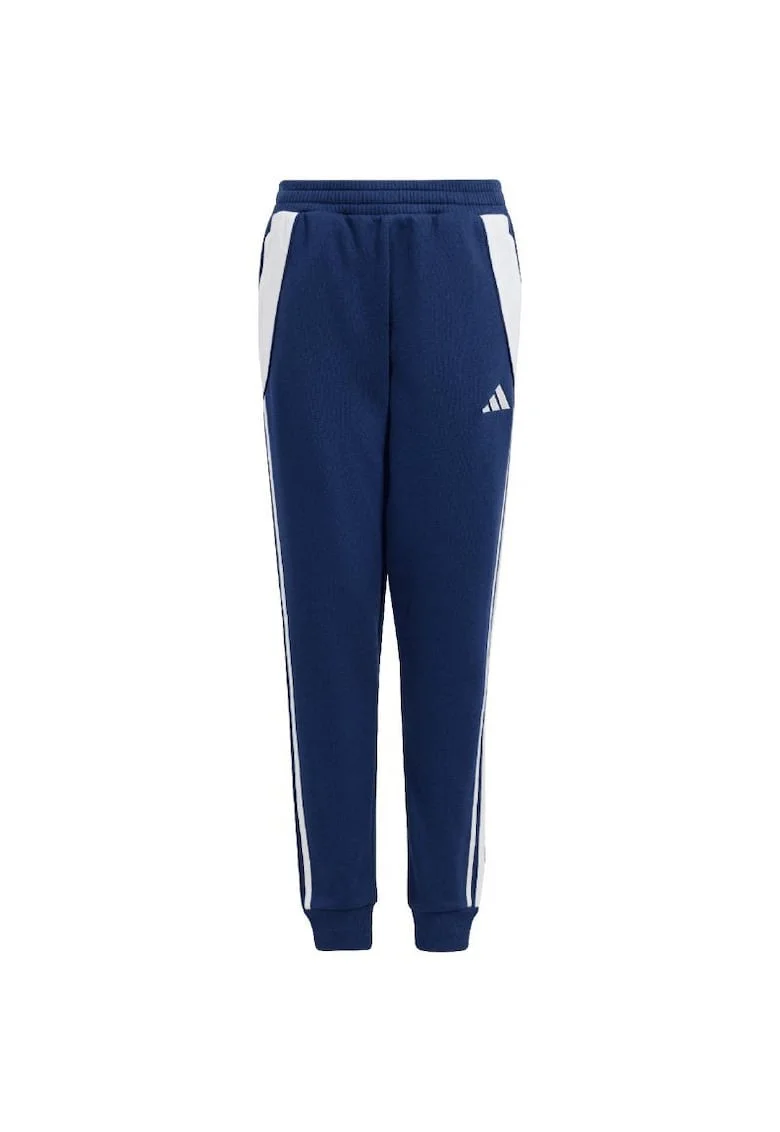 Pantaloni sport copii,  Tiro 24 Sweat, bleumarin, bumbac si poliester