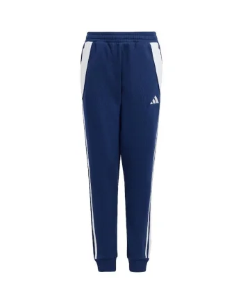 Pantaloni sport copii,  Tiro 24 Sweat, bleumarin, bumbac si poliester