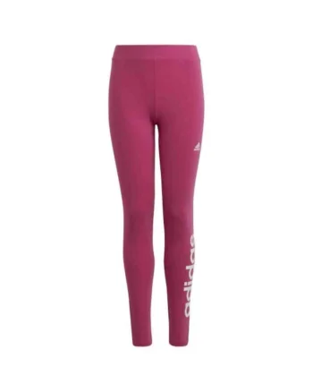 Colanti din bumbac cu logo linear  essentials, Bumbac, Roz