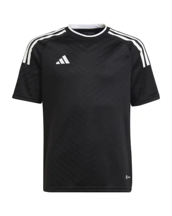 Tricou sport copii,  Campeon 23, negru, poliester reciclat