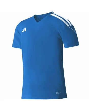 Tricou sport,  Poliester, Albastru,