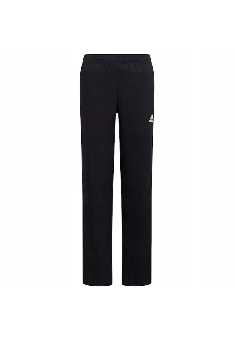 Pantaloni sport pentru copii,  Poliester, Negru,