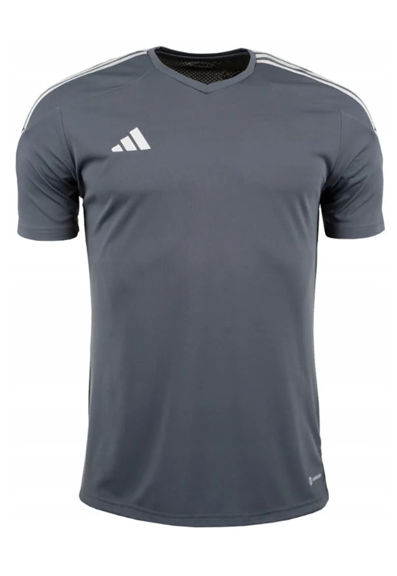Tricou copii  Poliester, Gri/Alb,