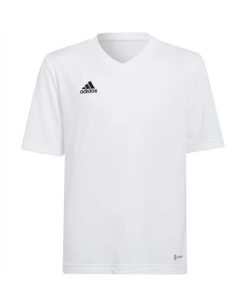 Tricou sport copii, Entrada 22 Jsy,  Poliester, Alb,
