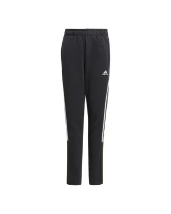 Pantaloni sport fete,  Bumbac/Poliester, Negru,