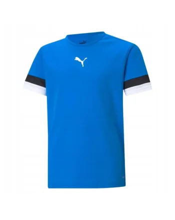 Tricou sport copii 'Team Rise Jr',  Poliester, Albastru / Alb,