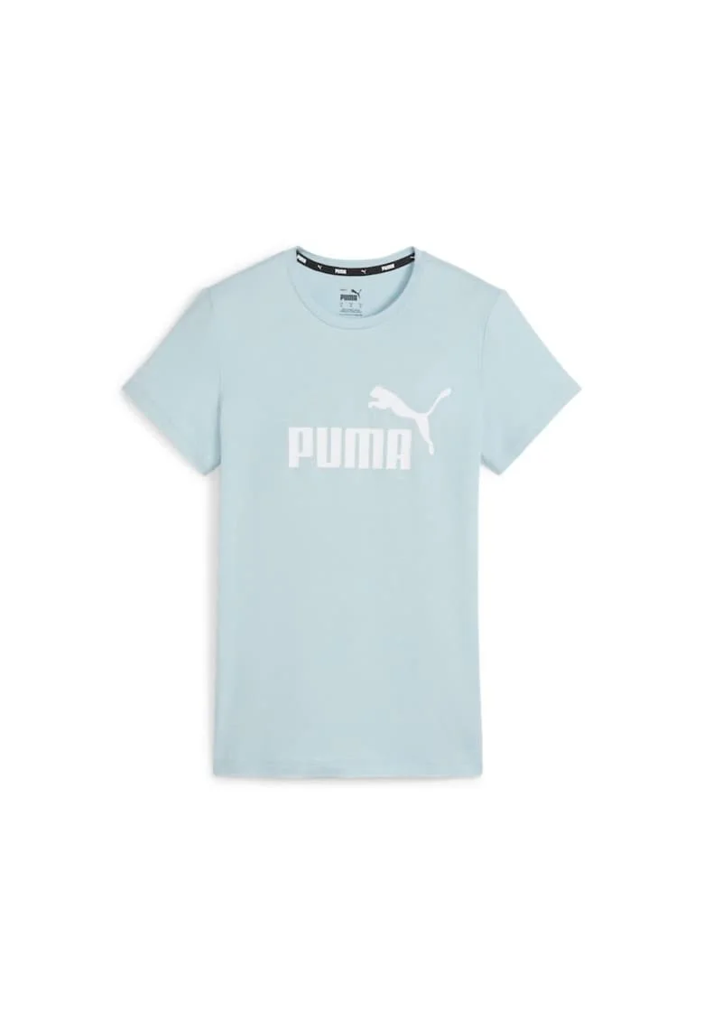 Tricou sport dama,  ESS Logo Tee (s), Bumbac, Albastru deschis