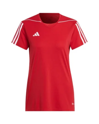 Tricou dama,  Poliester, Rosu, Rosu