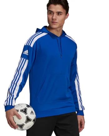 Hanorac pentru fotbal SQ21, Alb/Albastru royal