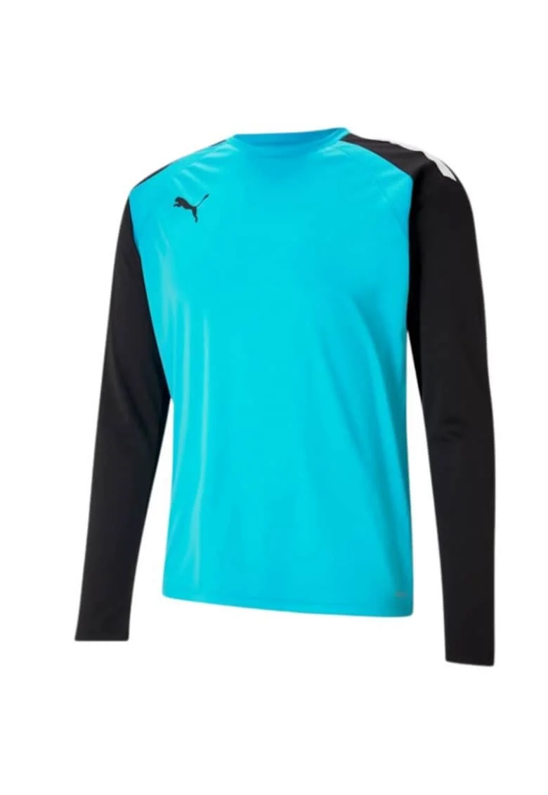 Bluza portar fotbal barbati,  Poliester, Albastru/negru, Negru/Albastru