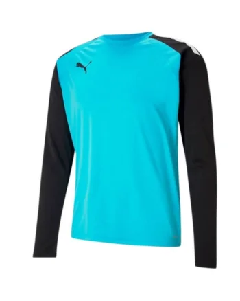 Bluza portar fotbal barbati,  Poliester, Albastru/negru, Negru/Albastru