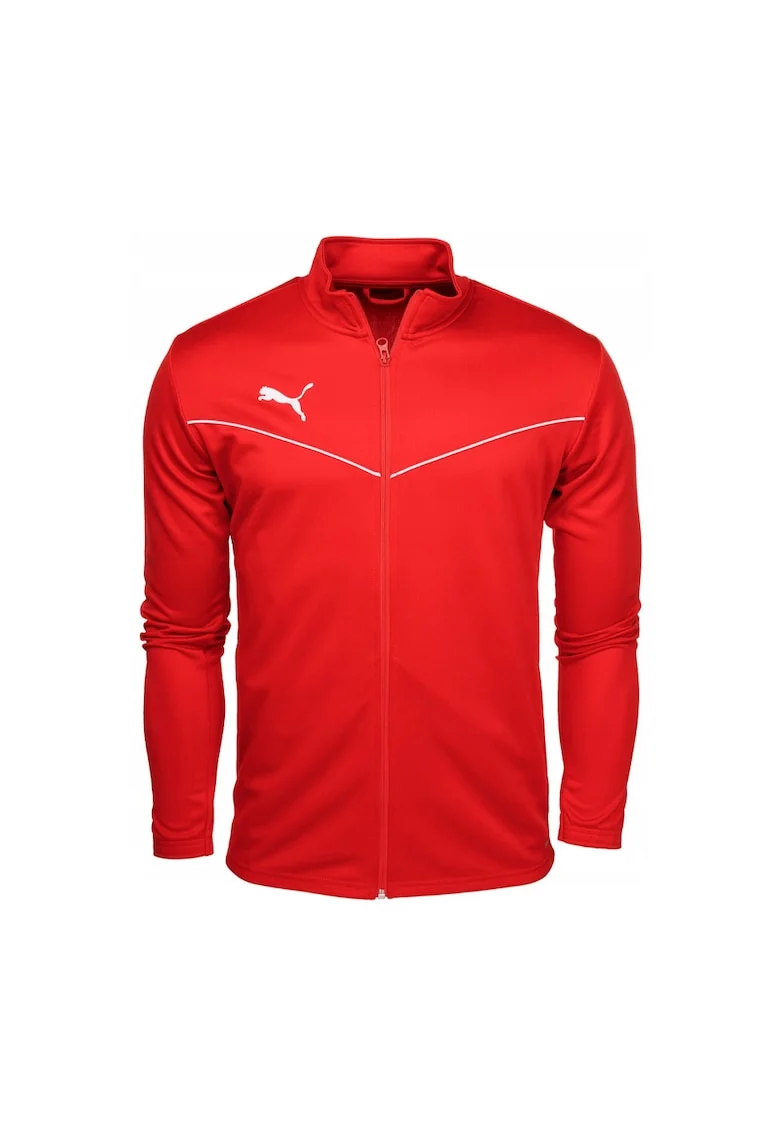 Hanorac sport cu fermoar  Poliester, Rosu, Rosu