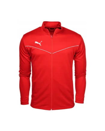 Hanorac sport cu fermoar  Poliester, Rosu, Rosu