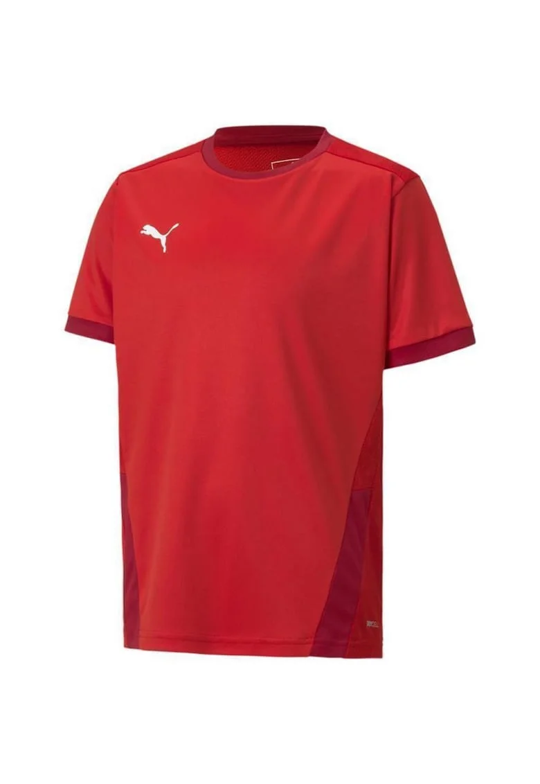 Tricou sport copii,  teamGOAL 23, respirabil, rosu, poliester reciclabil