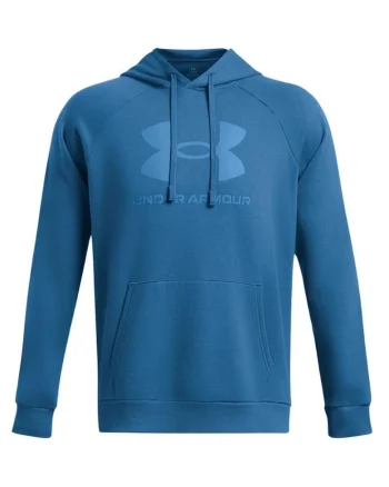 Hanorac sport barbati 1379758,  Bumbac/Poliester, Albastru
