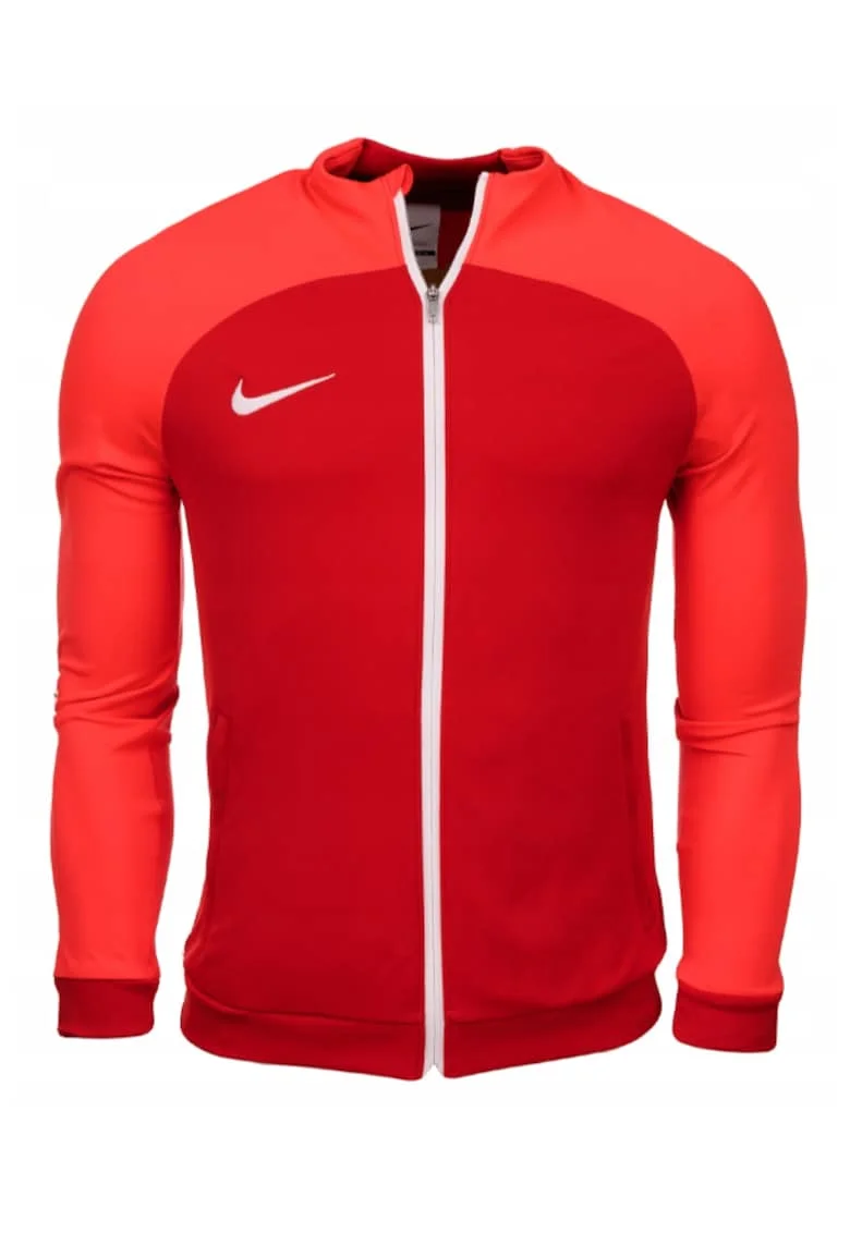 Hanorac sport barbati,  Poliester, Fermoar, Rosu,