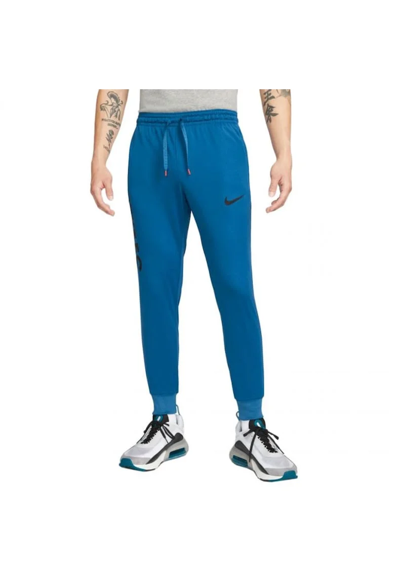 Pantaloni sport barbati,  Poliester, Albastru,