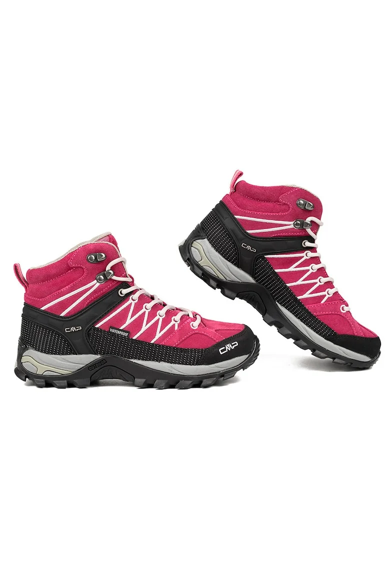 Pantofi de trekking pentru femei  Rigel Mid WP Roz/Negru