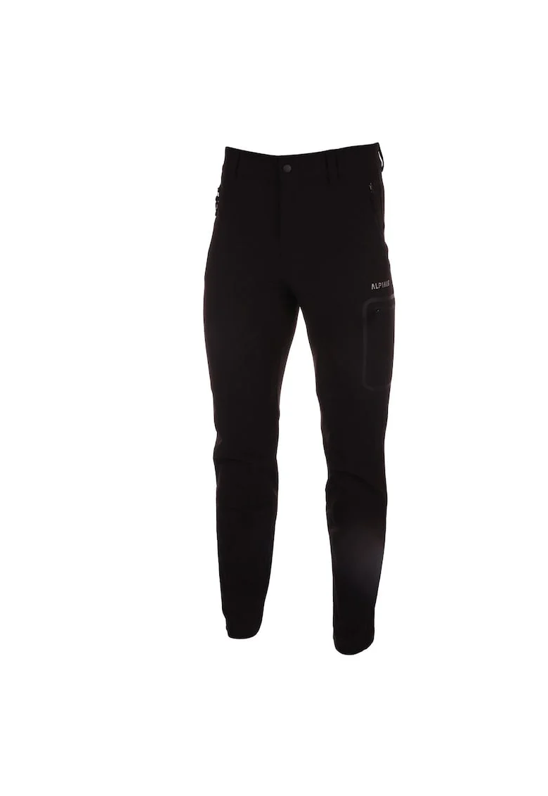Pantaloni de trekking,  Poliester, Negru