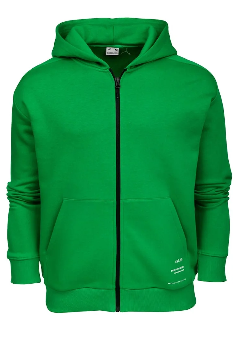 Hanorac pentru barbati,  Bumbac, Verde,