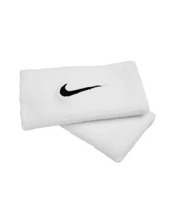 Set 2 bandane sport barbati,  Bumbac/Poliester, Alb/Negru