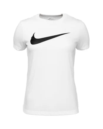 Tricou sport dama,  Bumbac, Alb