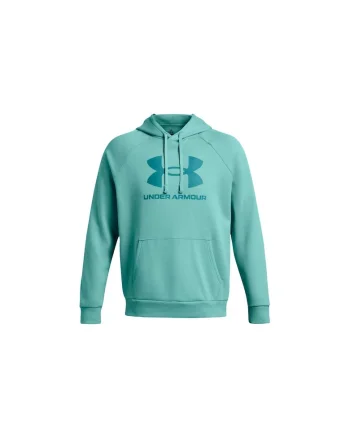 Hanorac pentru barbati  UA Rival Fleece Logo HD, Verde