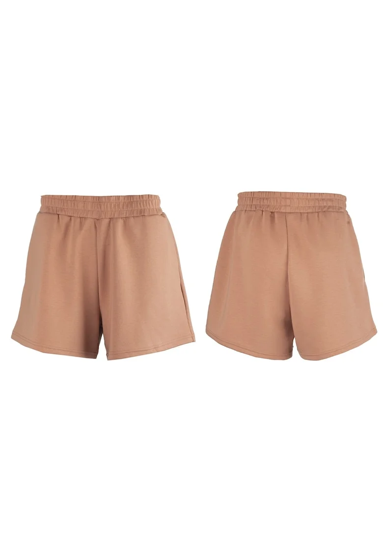 Pantaloni scurti pentru femei,  Poliester, Portocaliu 654854, Maro