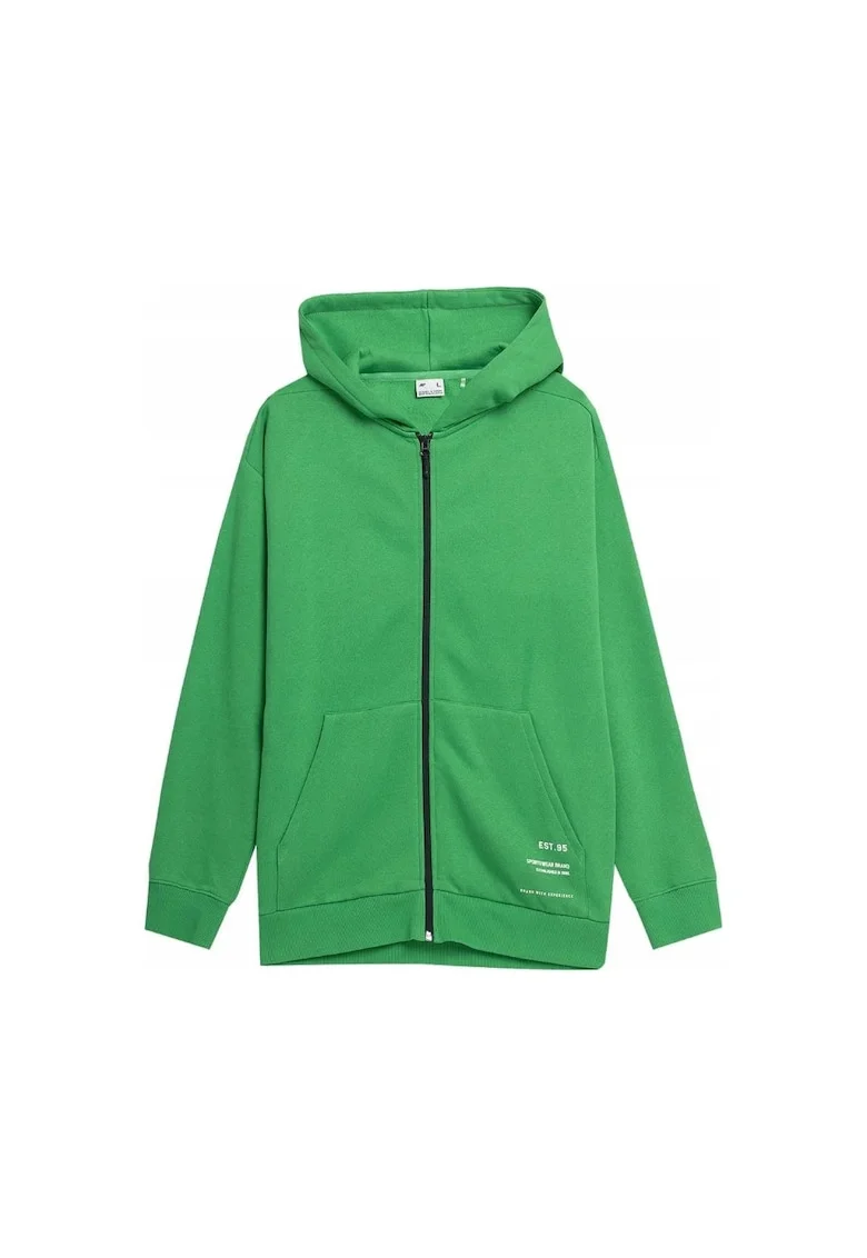 Hanorac barbati,  Bumbac, Verde, Verde