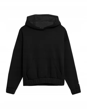 Hanorac dama,  F255, Bumbac, Negru, Negru
