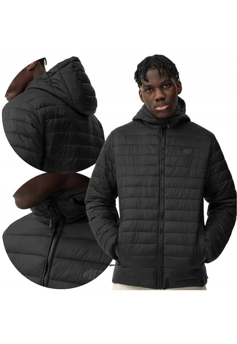 Jachete si geci barbati  negre, Negru