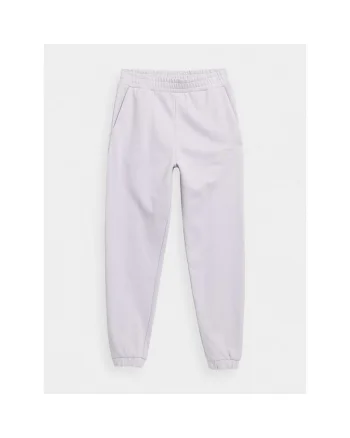 Pantaloni sport dama,  302879878, Bumbac, Violet