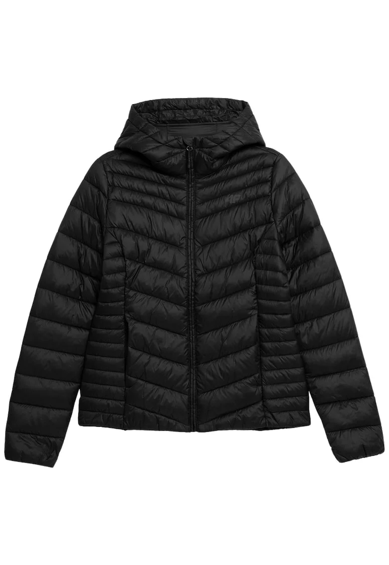 Jacheta de puf pentru femei  F095 negru adanc 4FSS23TDJAF095 20S